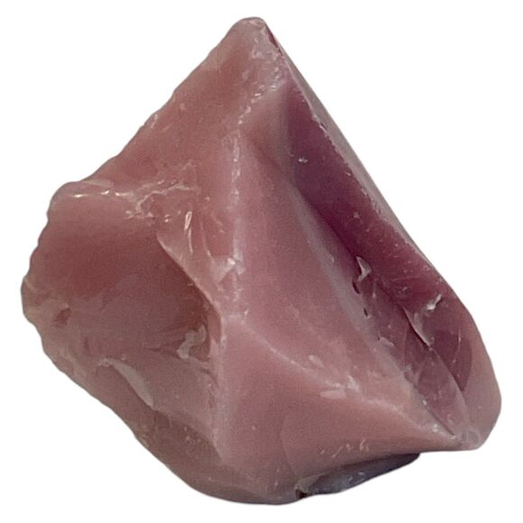 Pink Multitone Art Glass Cullet Glowing Manganese Slag Glass #4GL308 - Picture 6 of 8